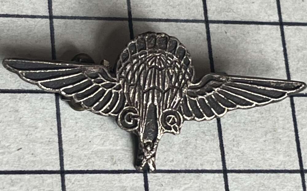 Parachutist Gregory & Quilter (GQ) Qualification Wing Badge