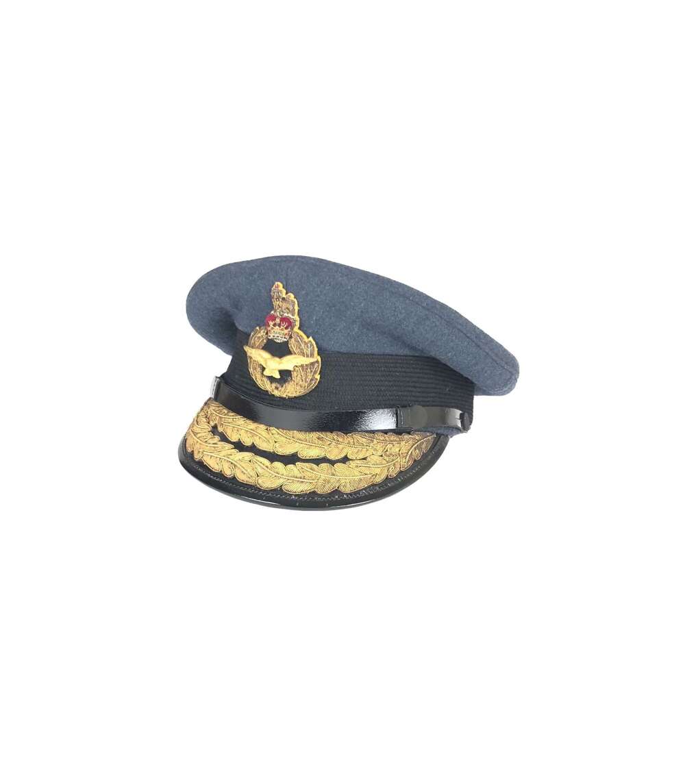 RAF Cold War Period Original Air Officer&rsquo;s Cap Circa 1970&rsquo;s by Gieves of London