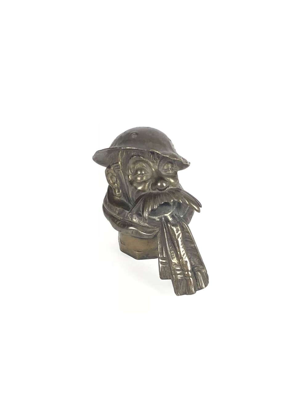 &ldquo;Old Bill&rdquo; Bronze Car Mascot Device. Circa 1919