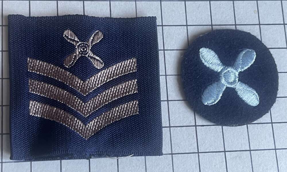Royal Air Force (RAF) Chief Technician (CT) Badges
