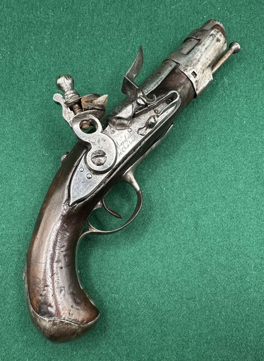 French M 1770 Gendarmerie Flintlock Pistol