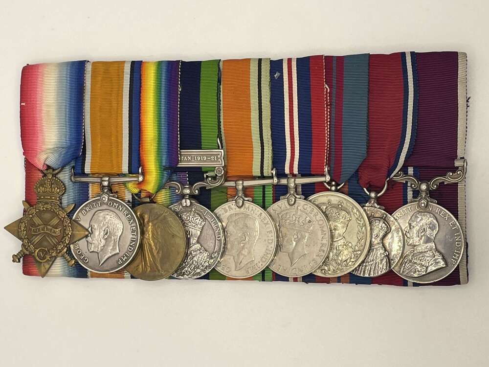 WW1 & WW2 Campaign Group 7th HUSSARS / INDIAN ORDNANCE CORP
