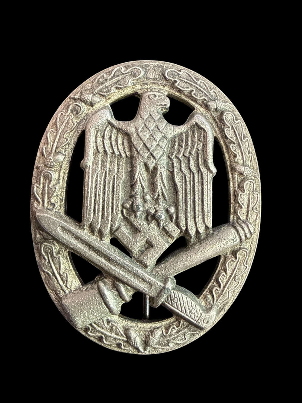 General Assault Badge by Wurster in Zinc