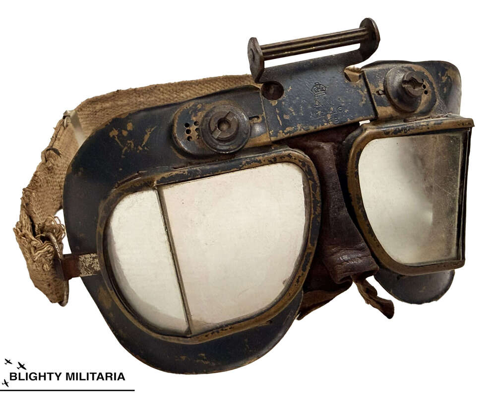 Original WW2 RAF MKVII Flying Googles