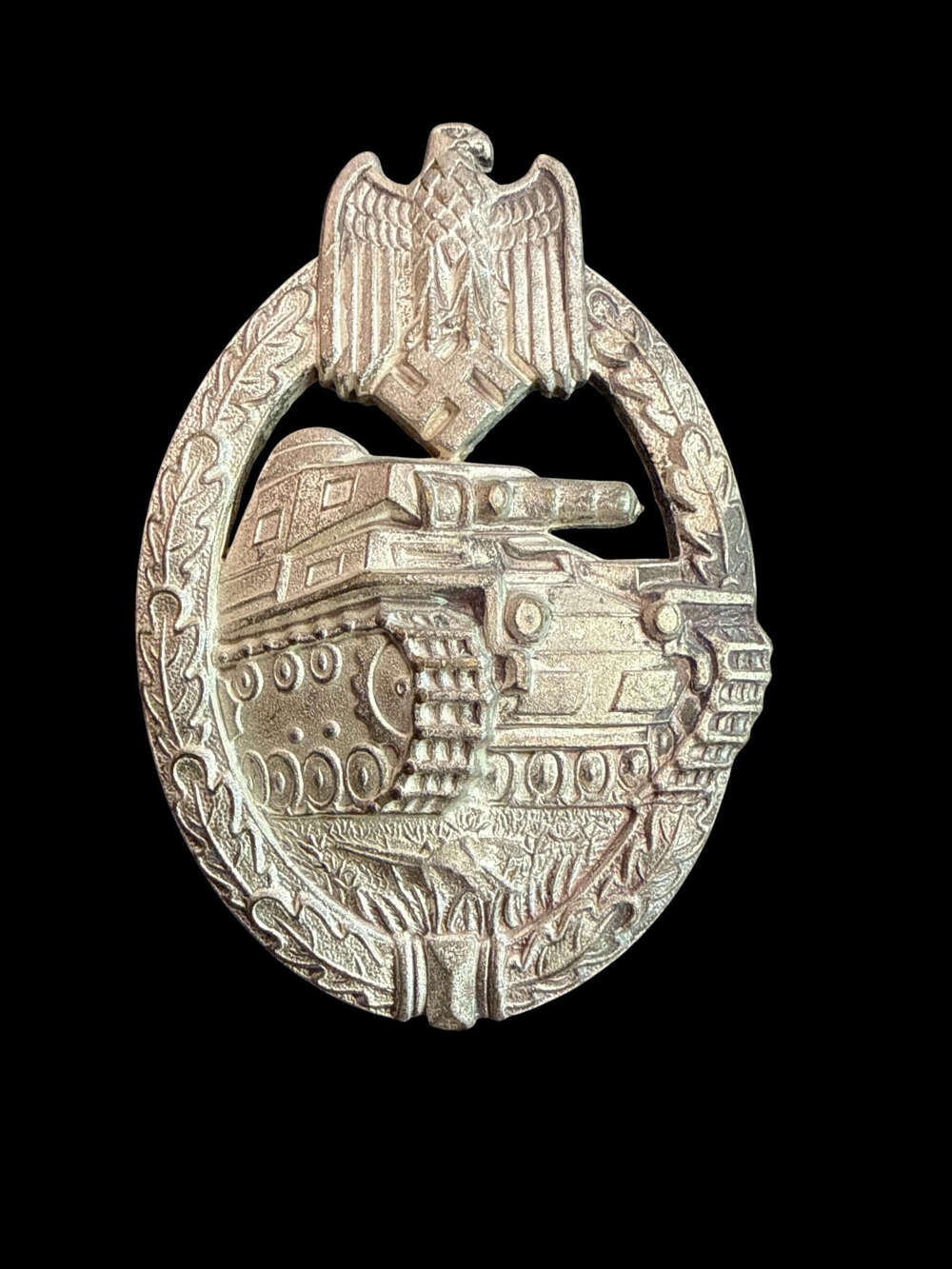 Panzer Assault Badge by Assmann In Hollow Cupal