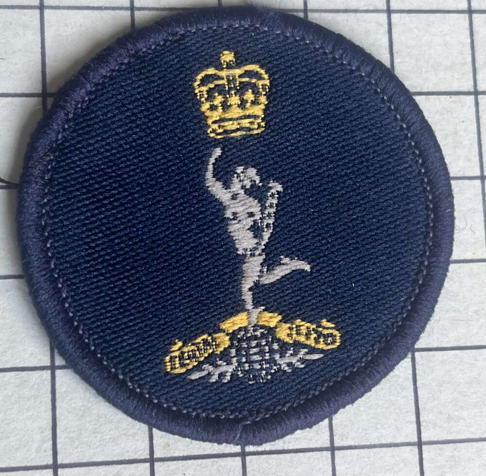 Royal Corps of Signals Army Cadet Force (ACF) Cloth Beret Cap Badge