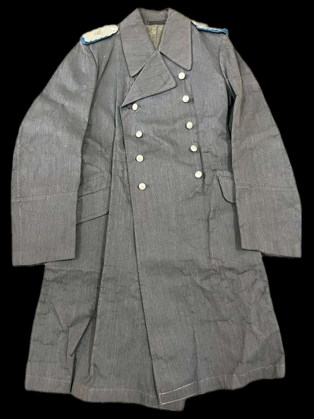EARLY WW2 GERMAN LUFTWAFFE RUBBERISED RAIN COAT