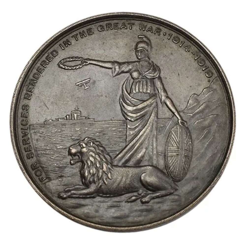 World War One Bradford On Avon 1914-1919 Tribute Medal