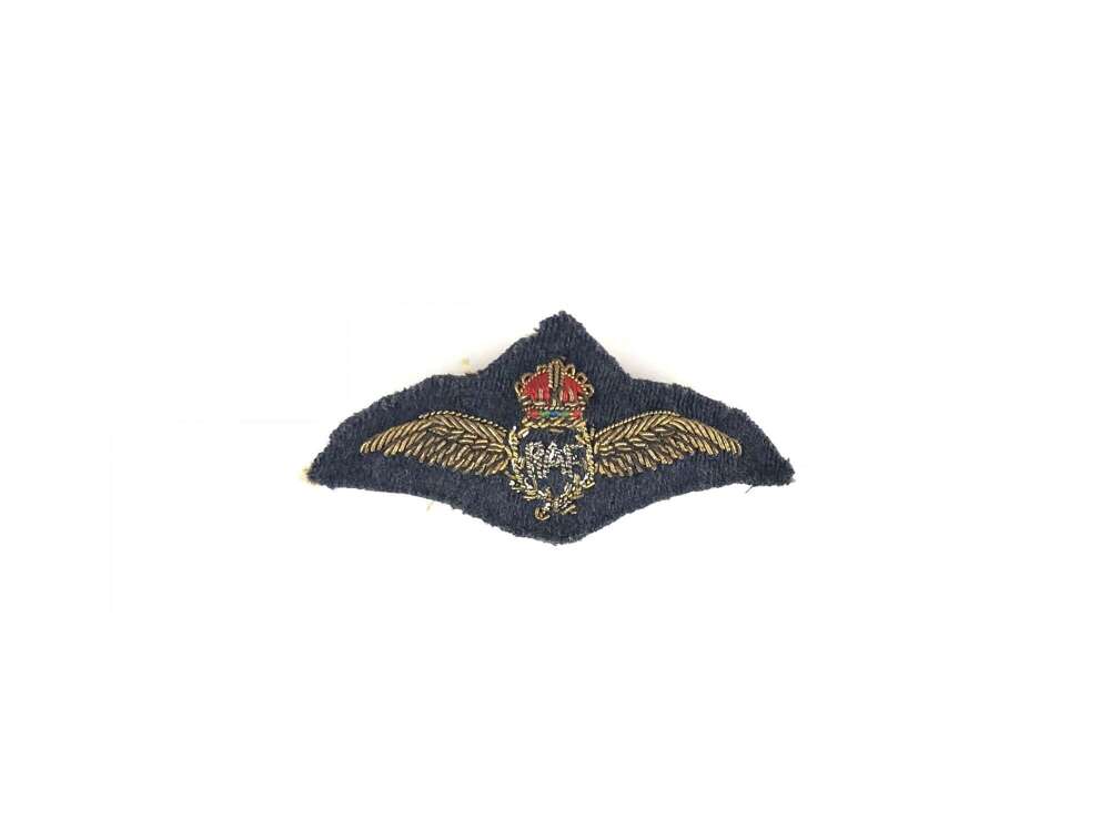 RAF Inter War / WW2 Pilot&rsquo;s Mess Wings Pin Fitting Tropical Use