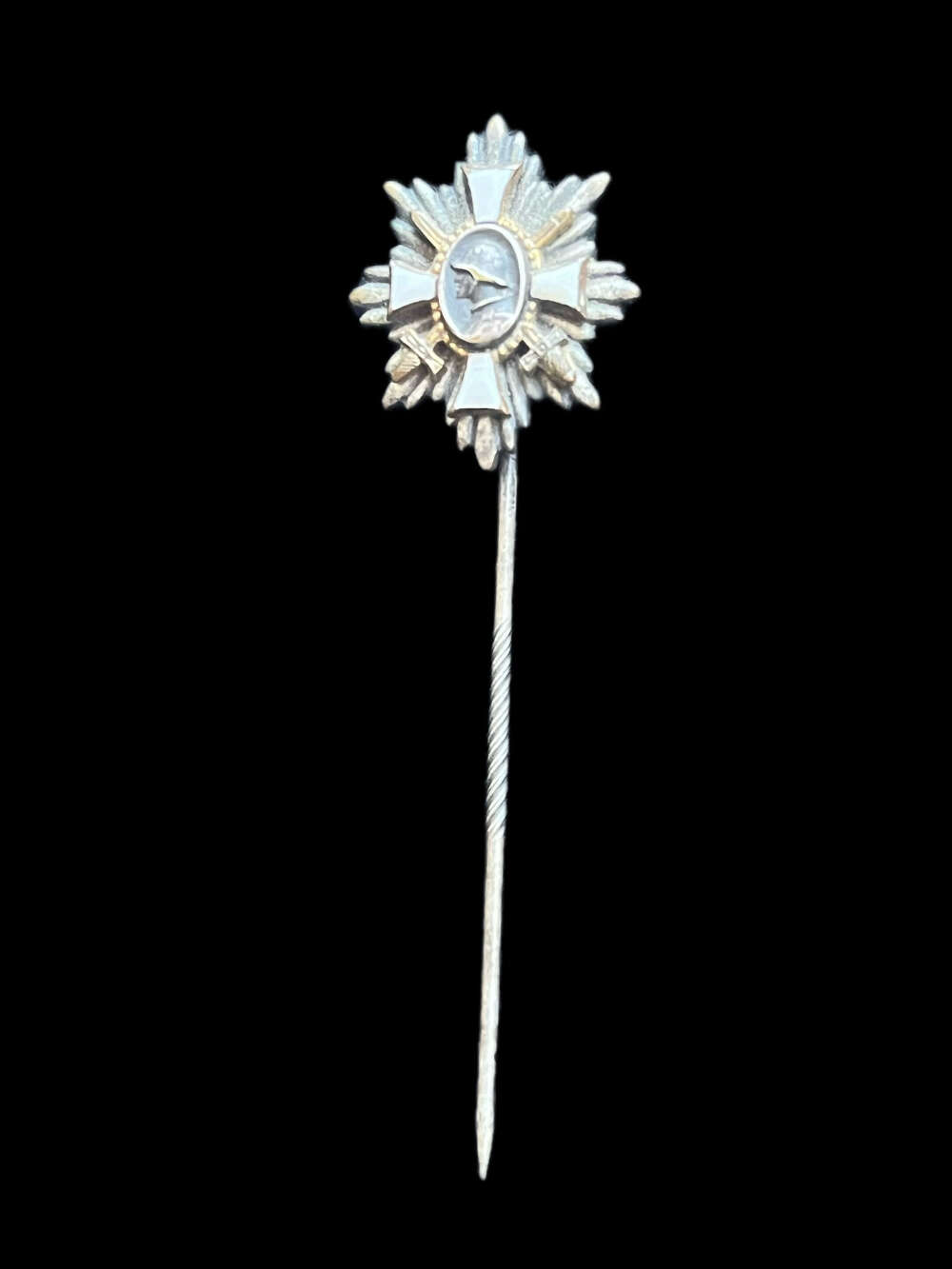 WW1 GERMAN FIELD HONOUR BADGE (DEUTSCHES-FELD-EHRENZEICHEN MINIATURE)