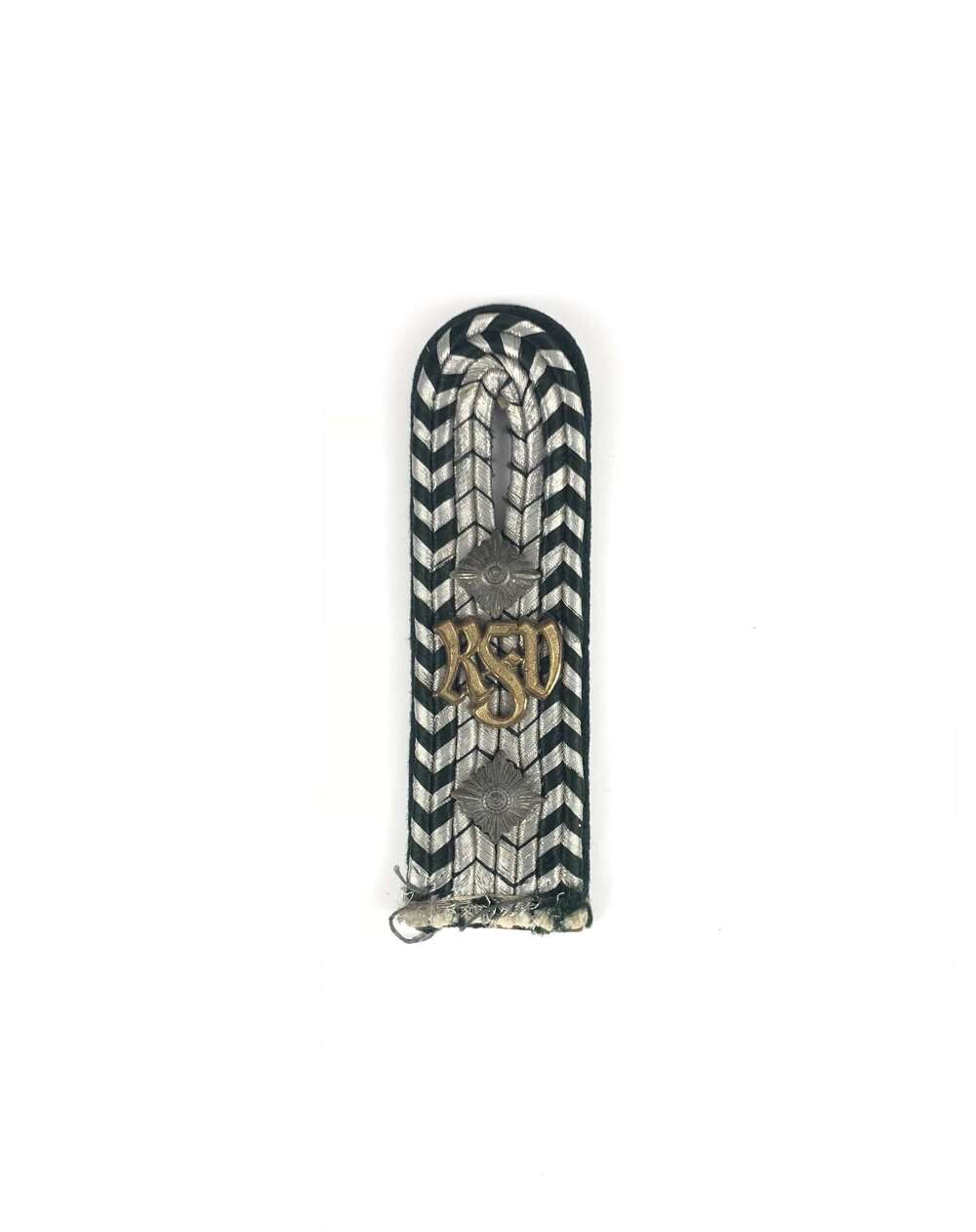 WW2 German Financial Adviser For Customs Shoulder Strap Badge.