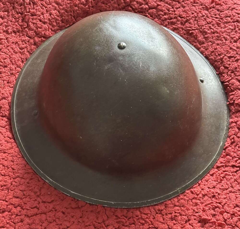 WW2 British Mk II Brodie Helmet &ndash; 1940 Dated "HRA" Shell with Original Liner & Strap