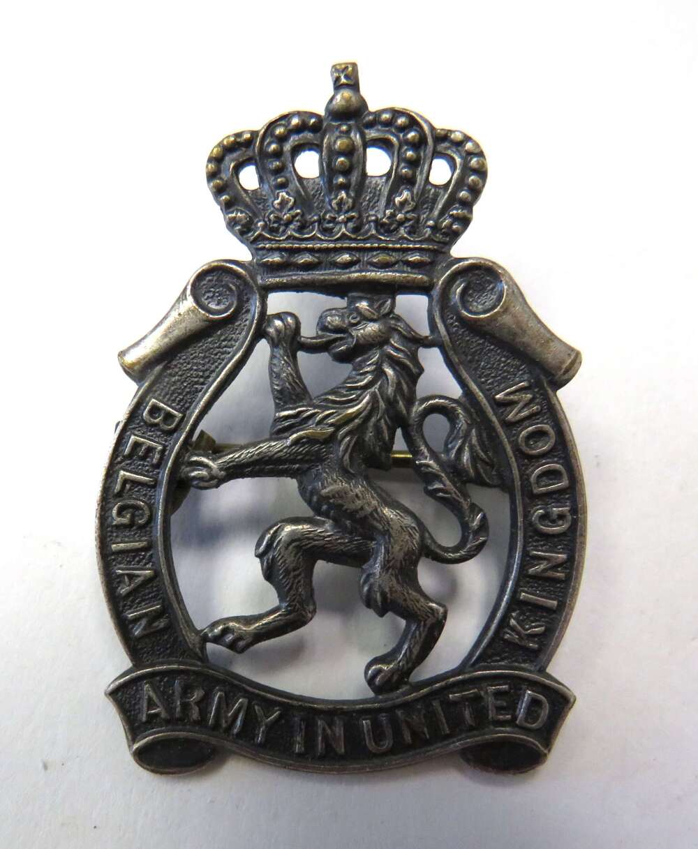 WW2 Belgian Army in United Kingdom Badge