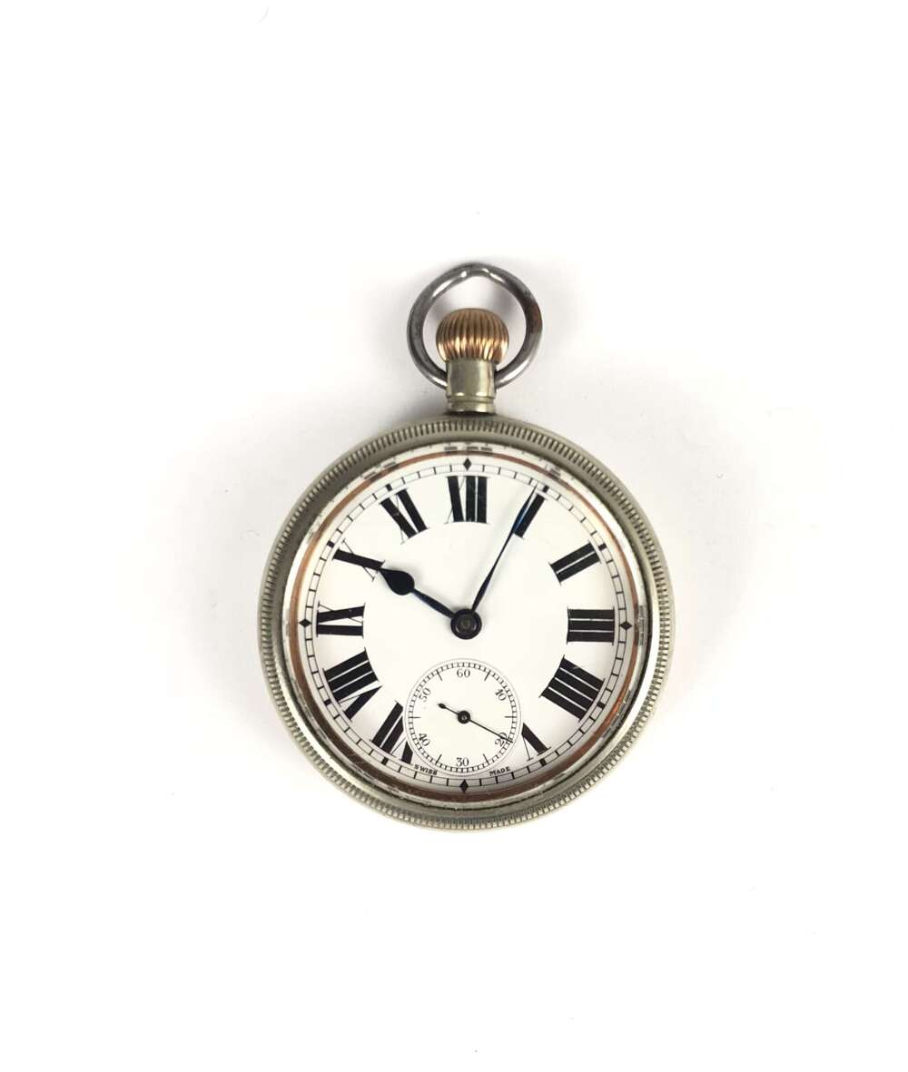 WW1 / WW2 Royal Navy Admiralty Pattern 300 Pocket Watch