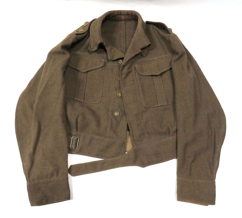 1937 Pattern Attributed Commonwealth Battledress Jacket New Zealand Issue Dated 1941