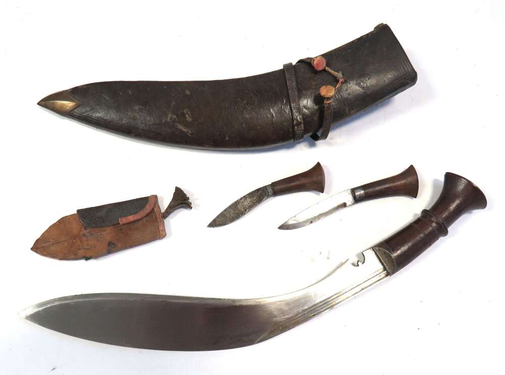 WW2 Private Purchase Indian Kukri Knife Complete