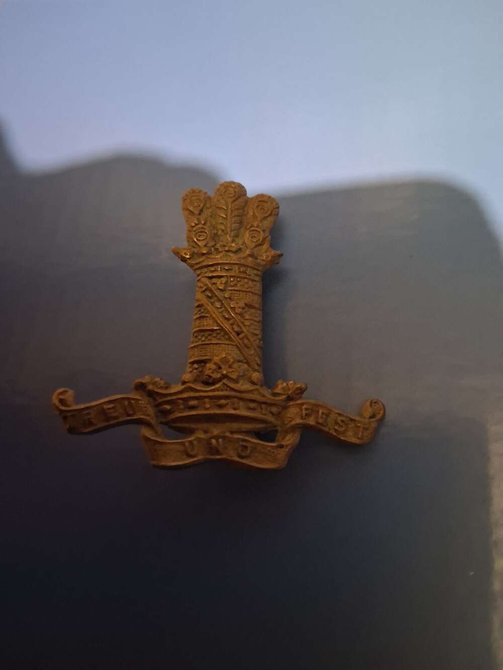 11th hussars cap badge