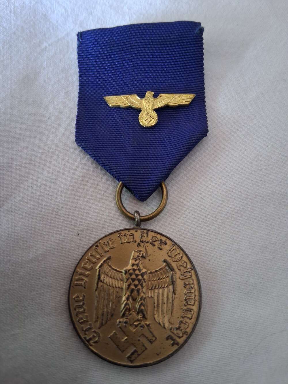 Third Reich 12 year service Wehrmacht medal