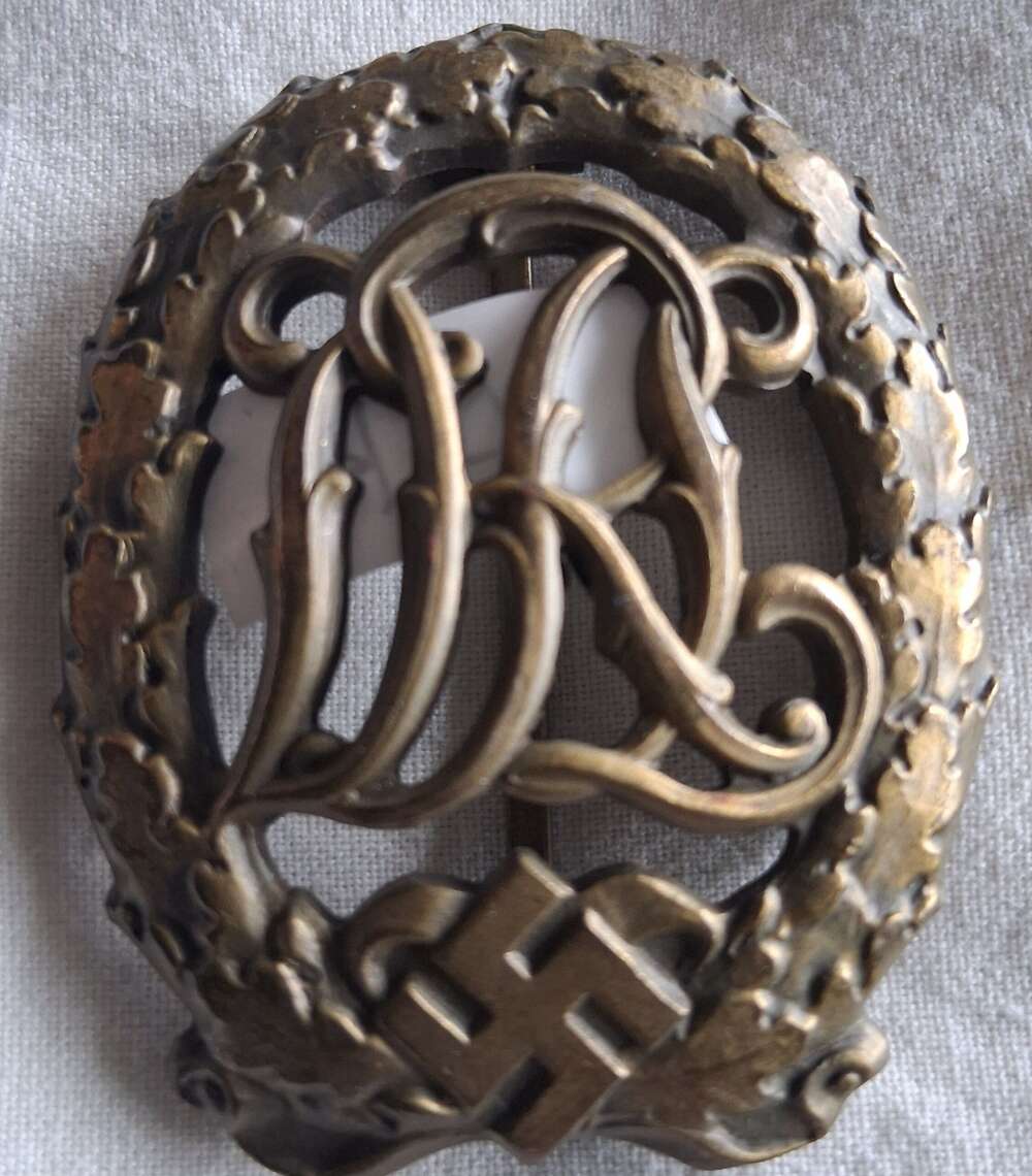 WW2 German third Reich DRL sports badge bronze