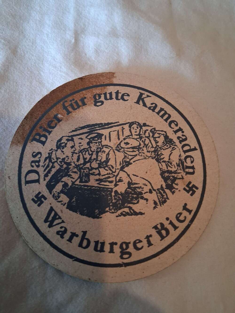 Third Reich Beer Mat