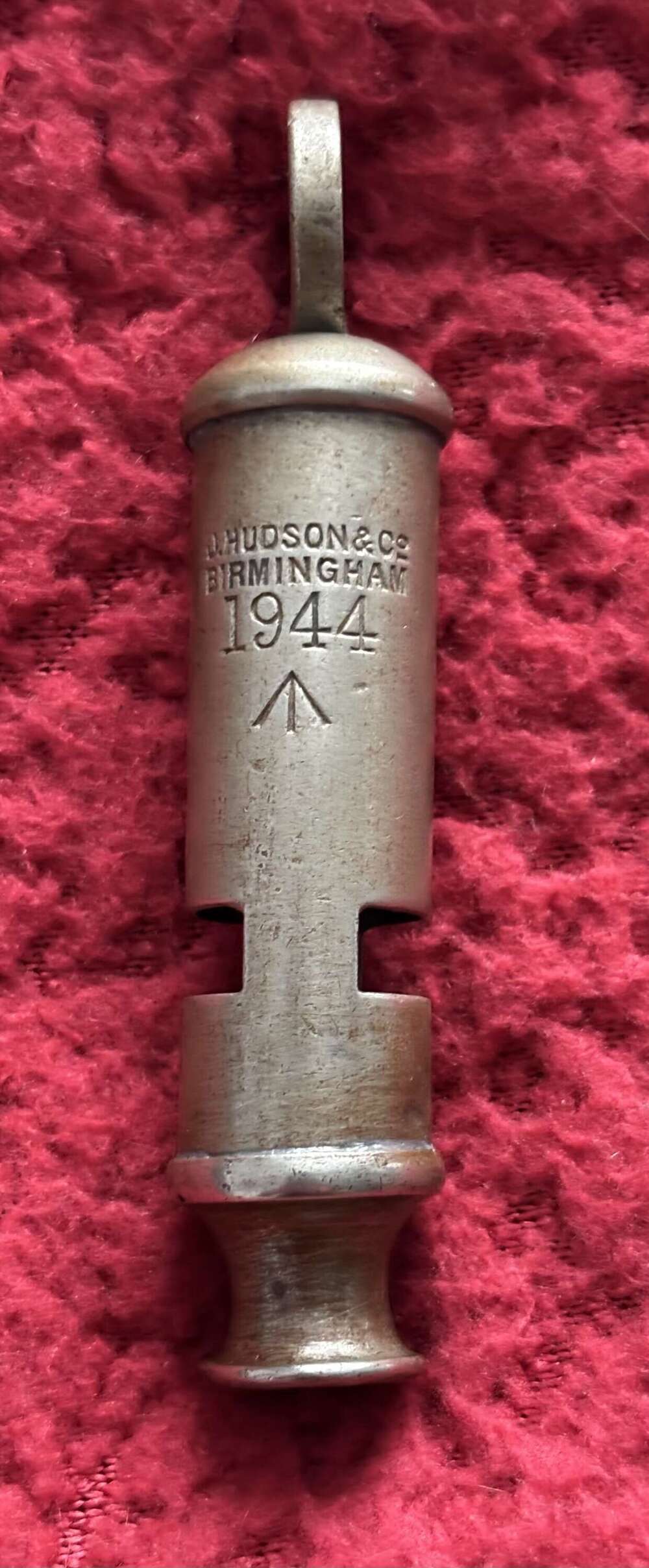 WW2 British 1944 Dated Military Whistle