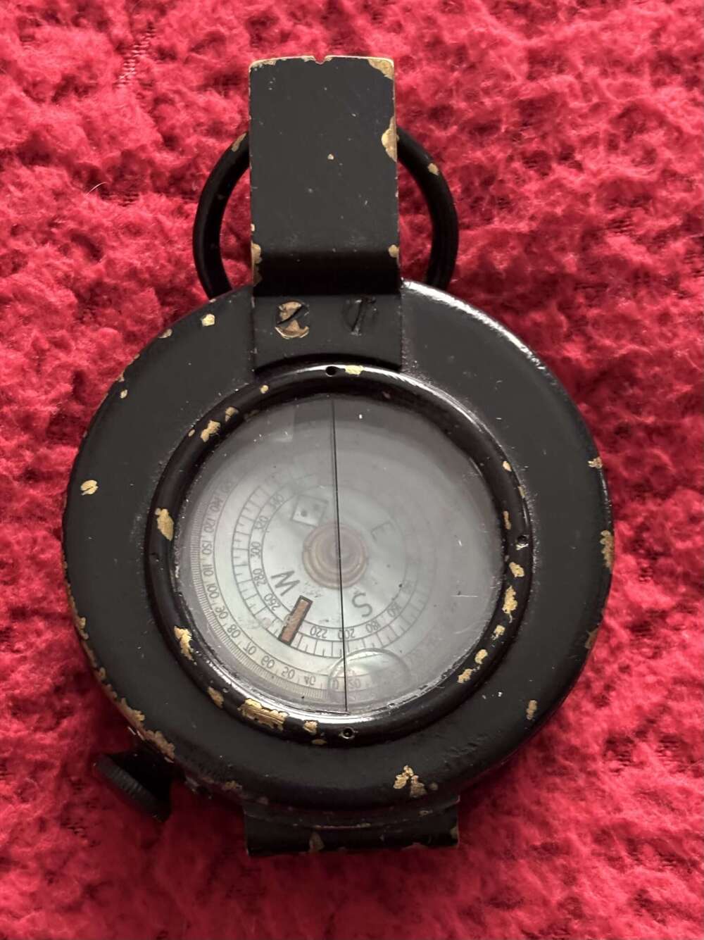 WW2 British/Commonwealth Military Mk III Marching Compass Dated 1943 and Marked E.A.C