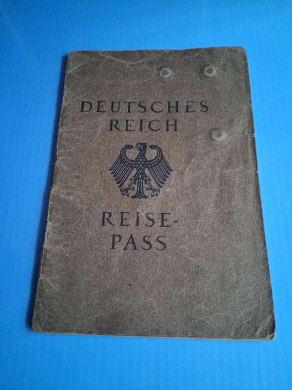 Pre ww2 reise-pass