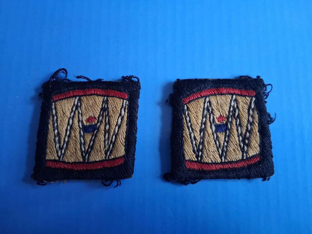 WW2 45th west country infantry division cloth badge