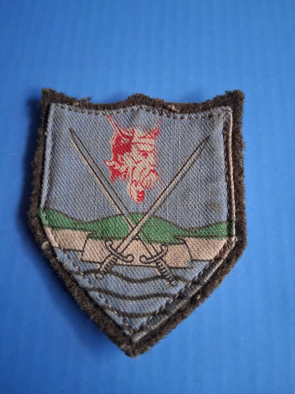 WW2 east command 2nd pattern cloth badge