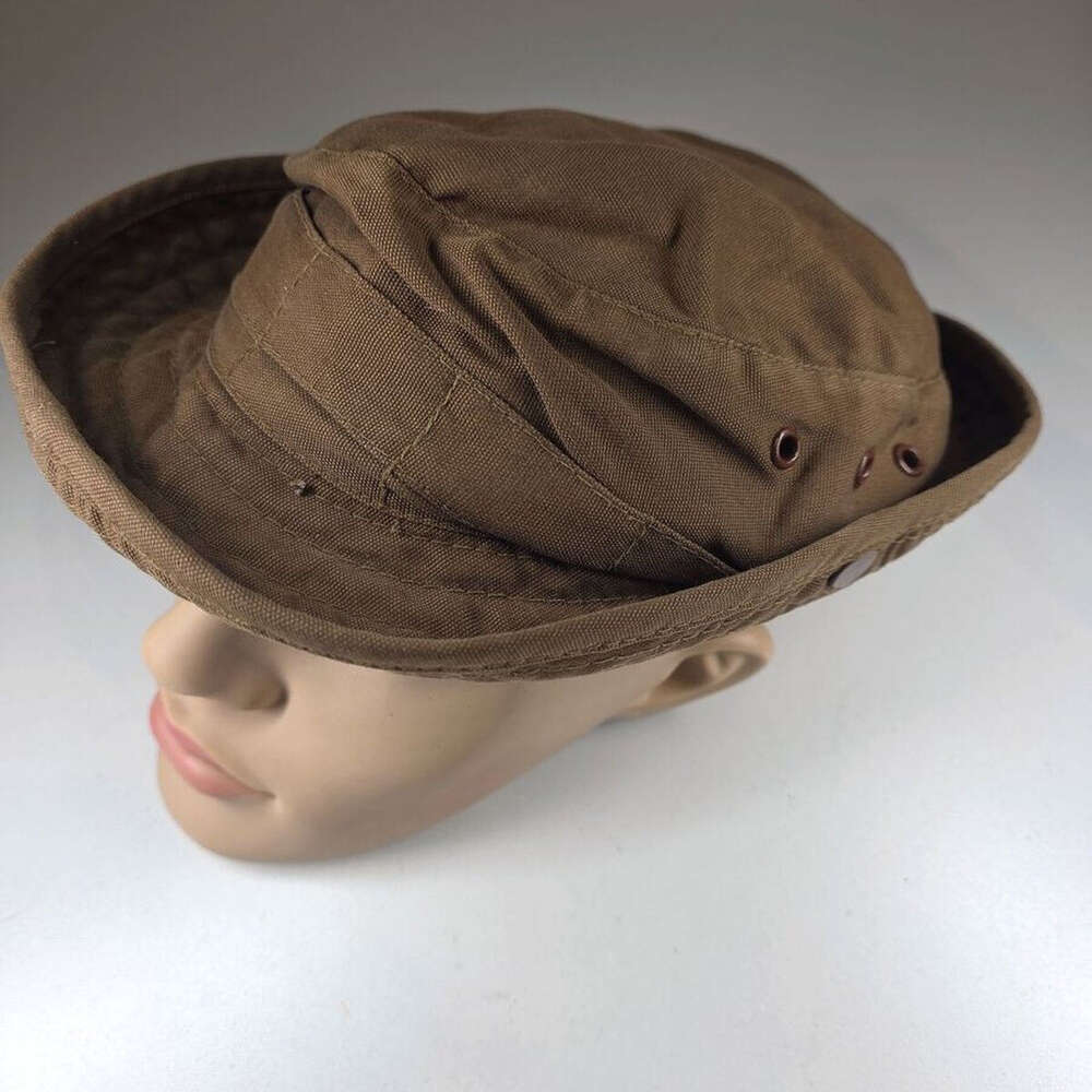 South African Defence Force Nutria Brown Bush Hat. Size Small