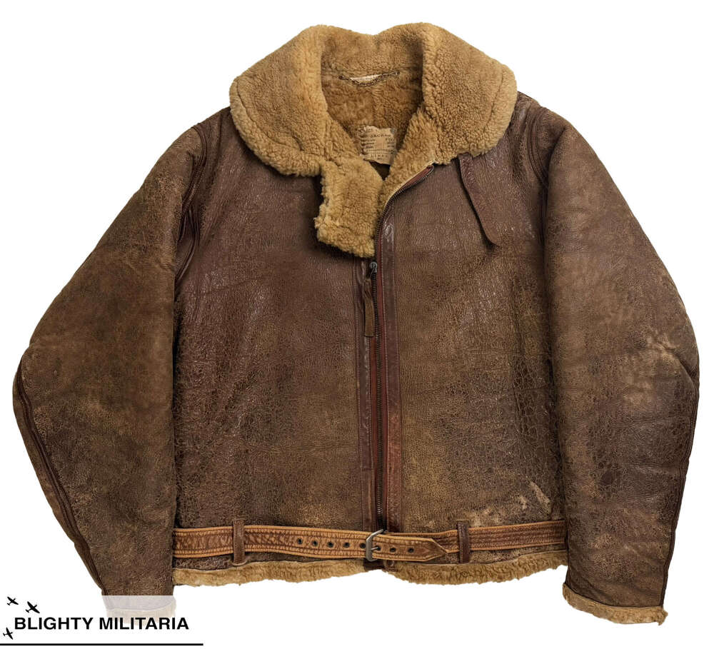 Exceptional Attributed 1941 Dated RAF Irvin Flying Jacket by 'Links' - Edwardes-Jones