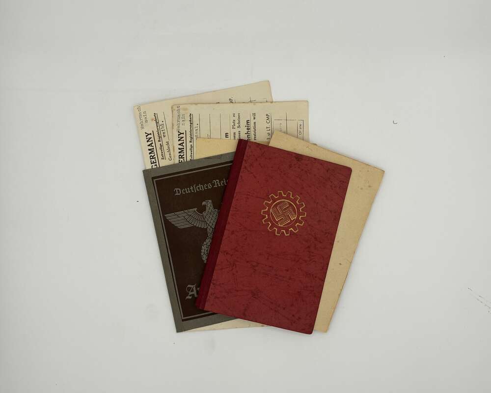 WW2 Arbeitsbuch German Pre War & War Time Work Book, Military Records and More