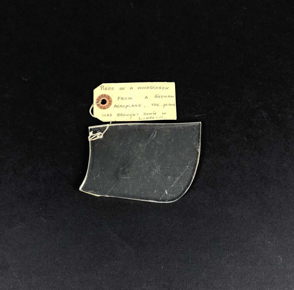 WW2 German Aircraft Perspex Souvenir Lincoln Interest.
