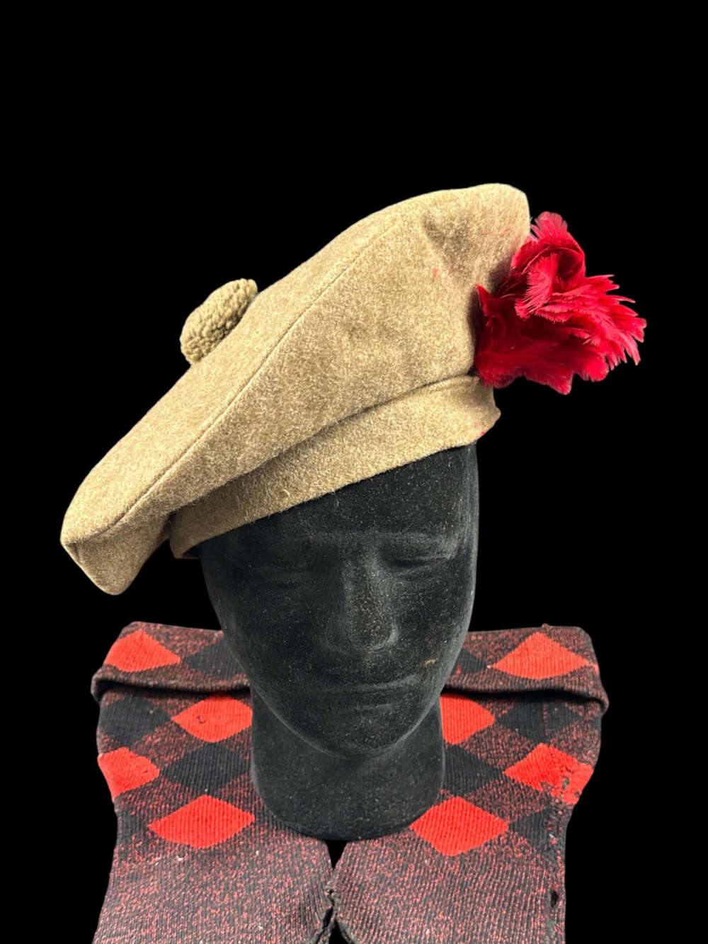 WW1 Scottish Black Watch Tam O Shanter and Hose Tops