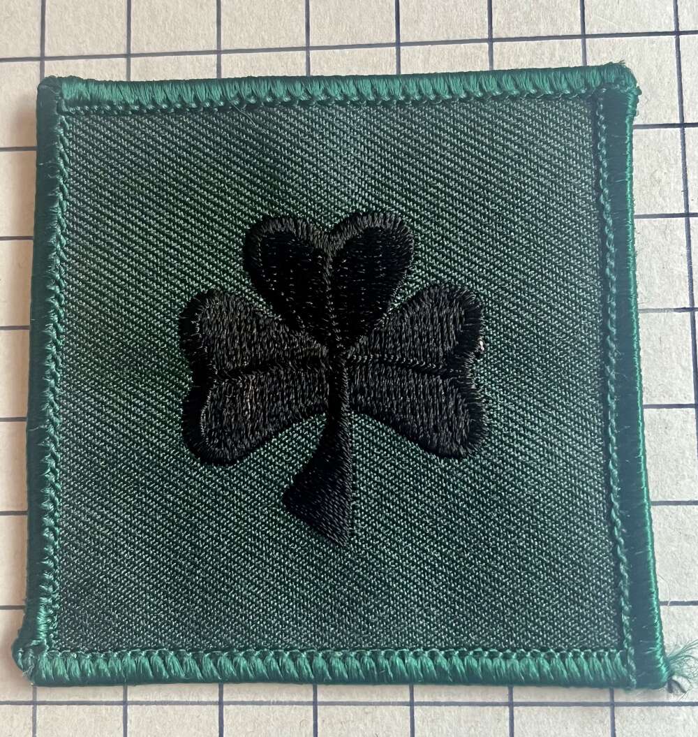 Pre-2022 London Irish Rifles Tactical Recognition Flash (TRF) Badge Patch