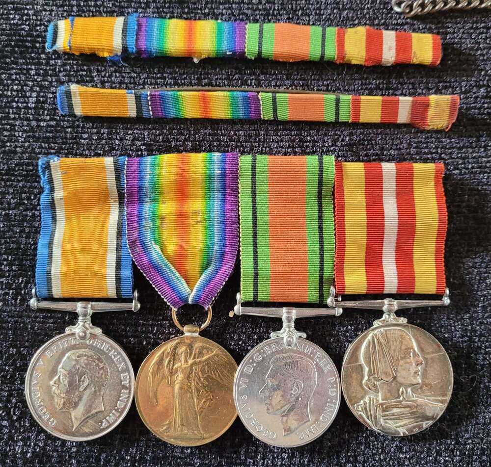 RAMC Medal Group WW1/2
