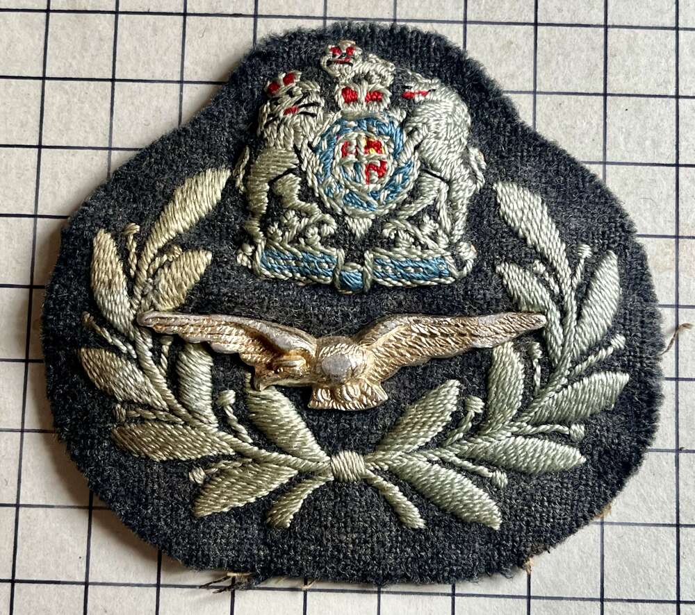 Cold War Era Royal Air Force (RAF) Master Aircrew Warrant Officer Rank Badges