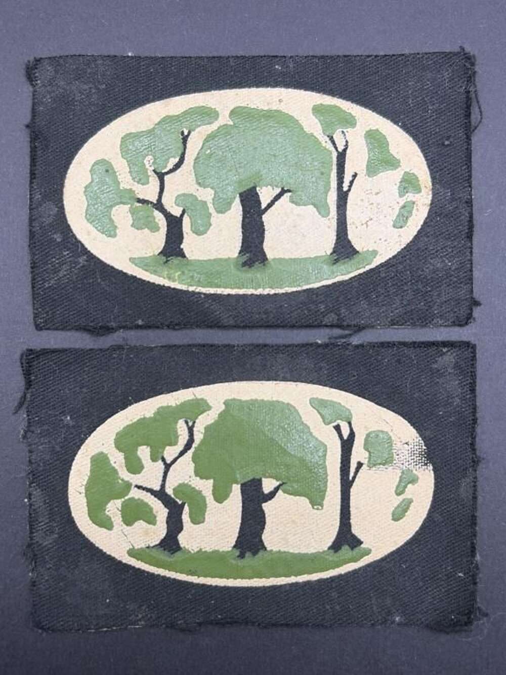 British Army XII Corps Painted Formation Patches