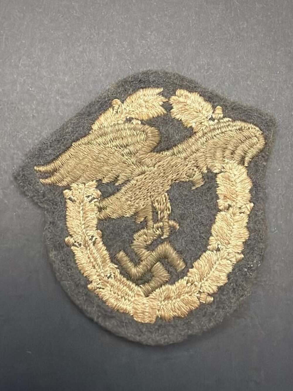 Luftwaffe Cloth Embroidered Observers Badge