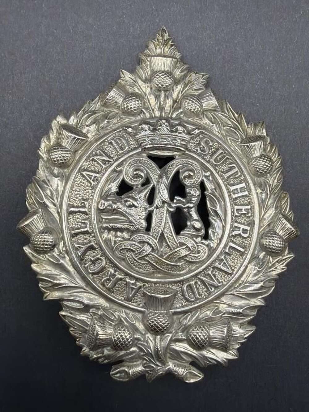 Argyll & Sutherland Highlanders Bonnet Badge