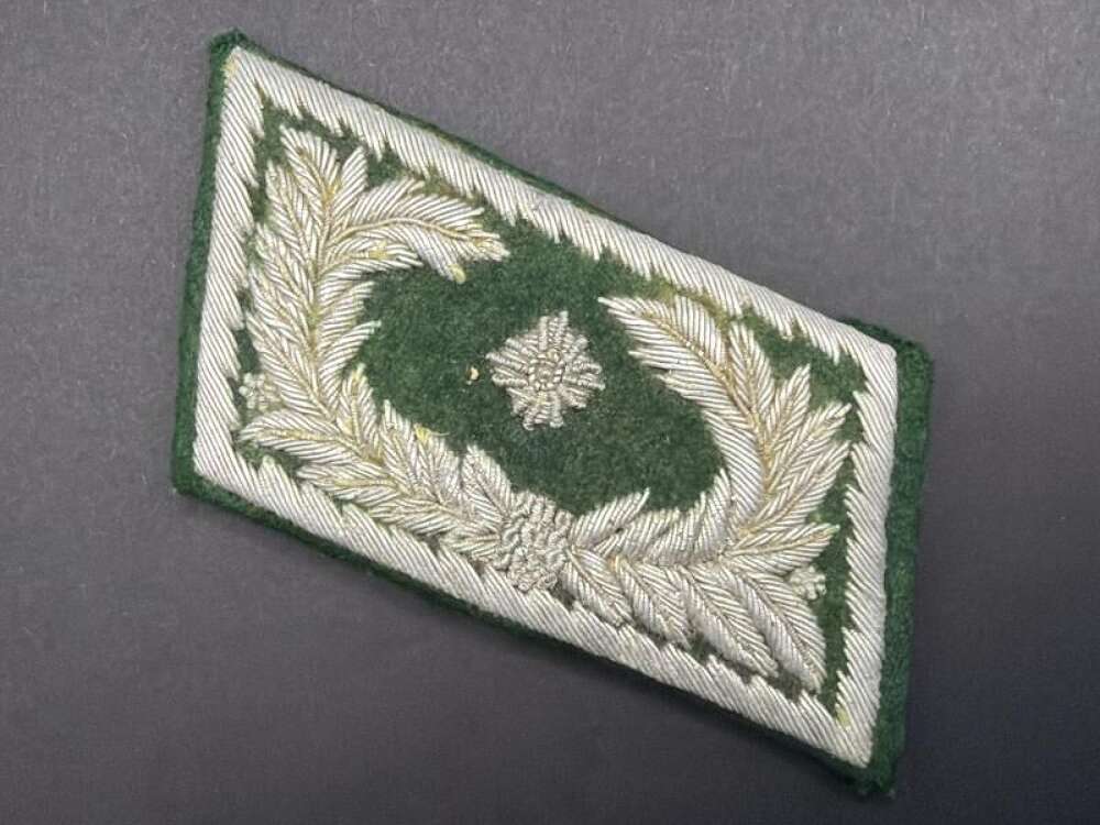 Bullion Oberzolirat Officer Collar Tab