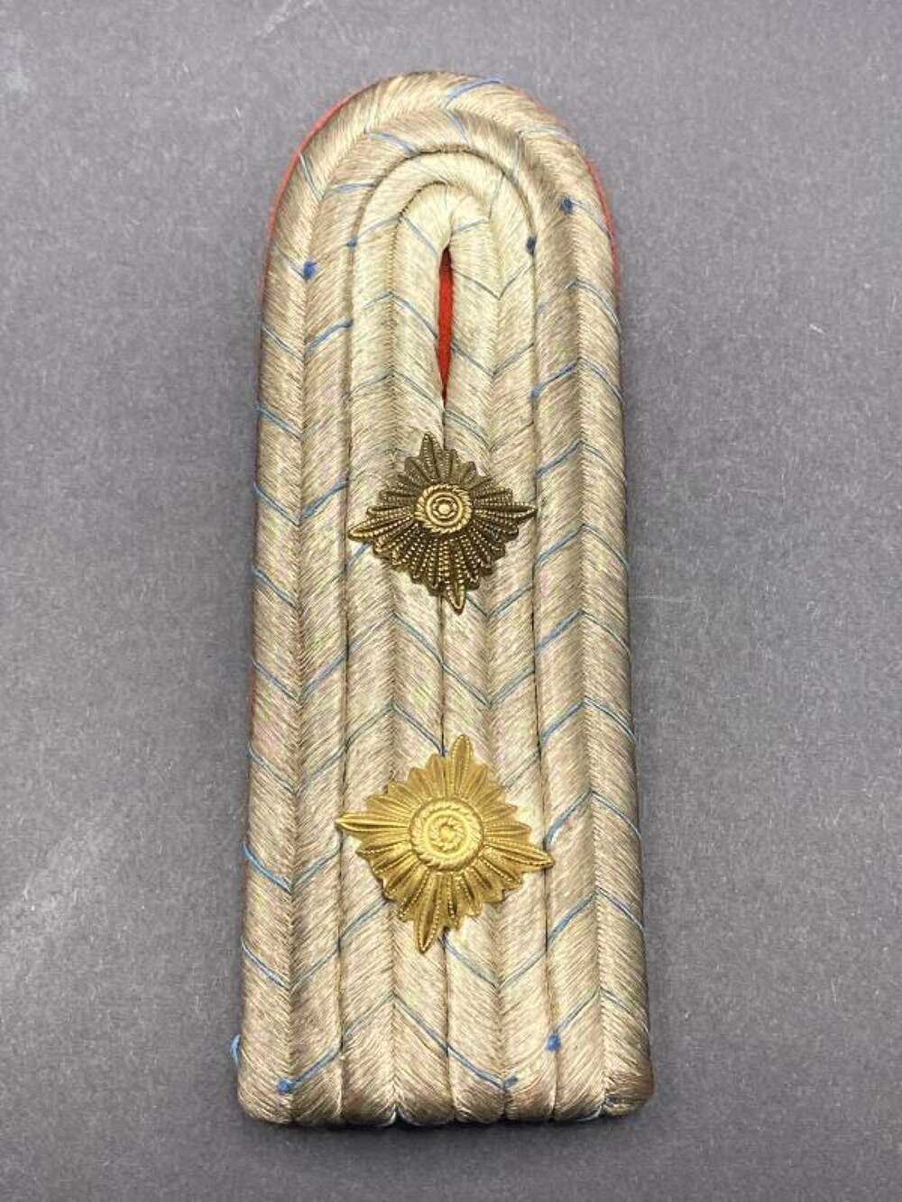 WW1 Imperial German Army Artillery Hauptmann Shoulder Board
