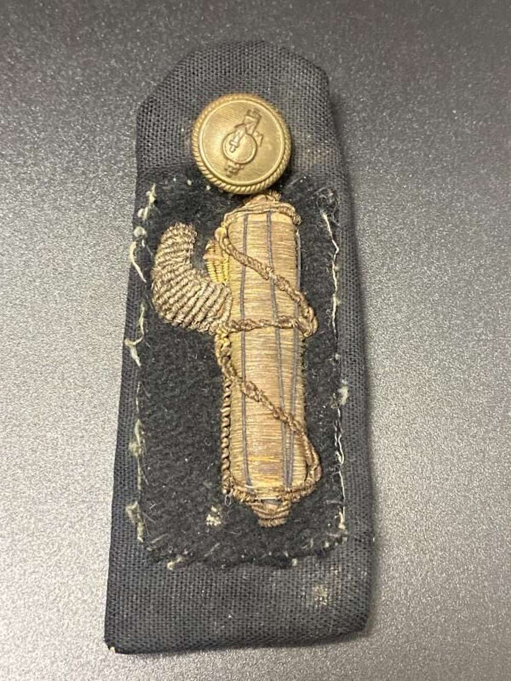 Italian Fascist Local Level Leader Shoulder Board