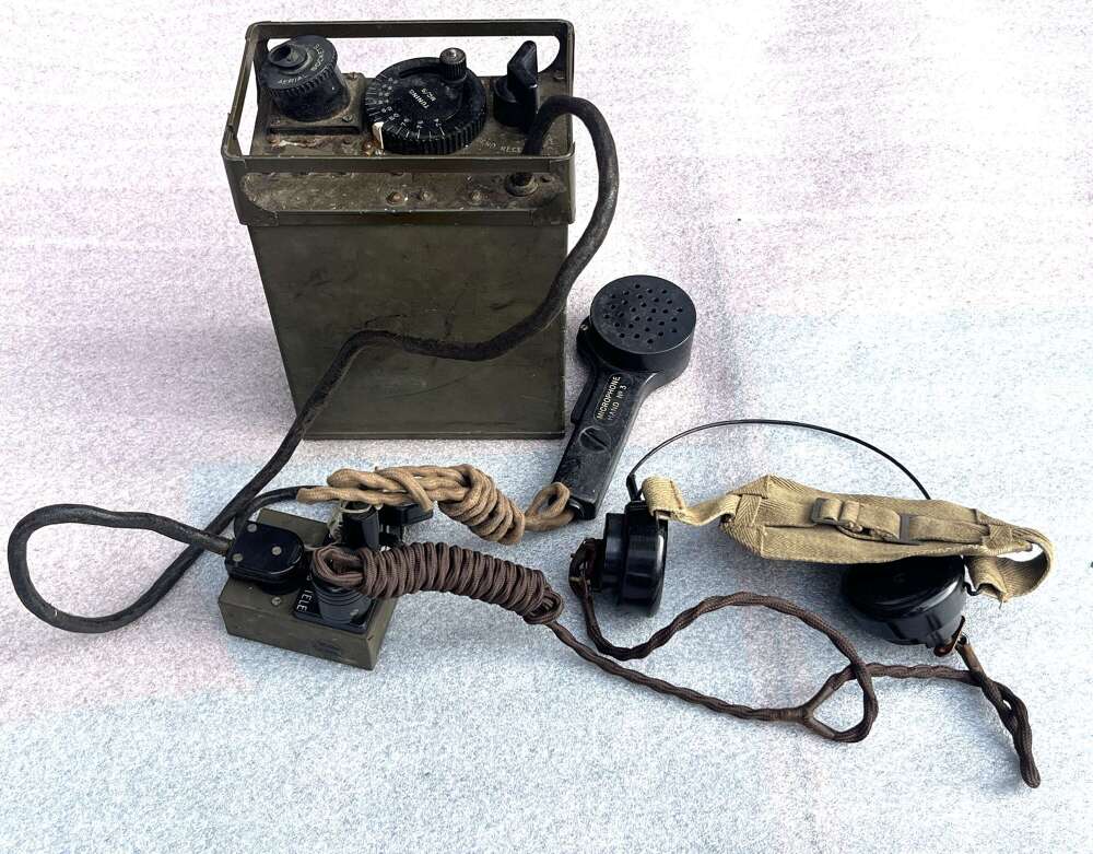 87) Excellent Part Complete WW2 WS38 British Army Wireless Set No38