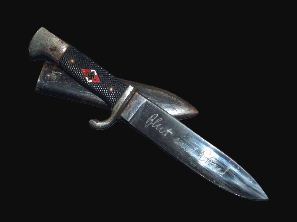 Hitler Youth Dagger by WKC with Outstanding Blade