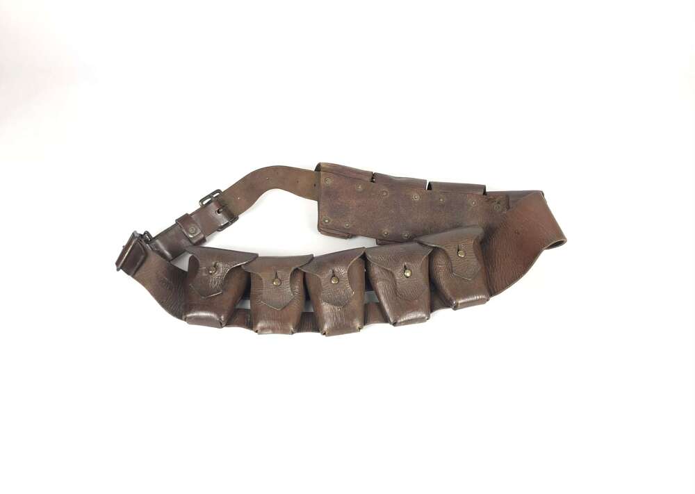 WW1 1903 pattern 1918 Dated 90 round cavalry bandolier.