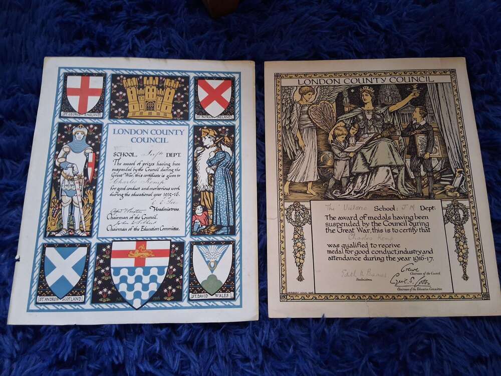 London council certificates