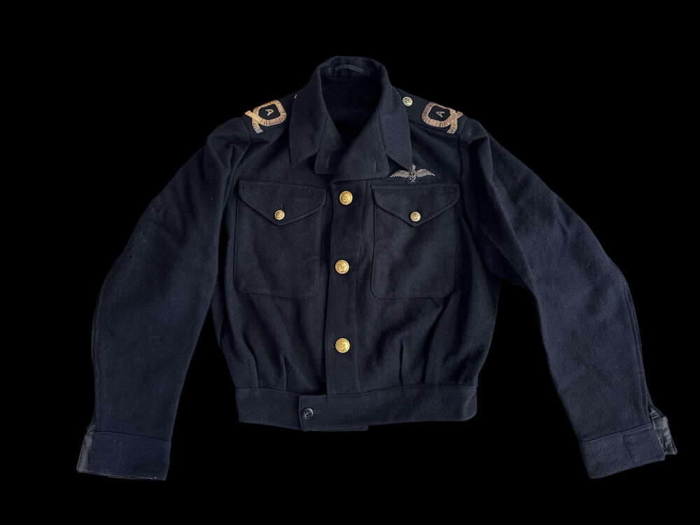 WW2 Royal Navy Fleet Air Arm Pilot&rsquo;s Working Dress Blouse Dated 1944