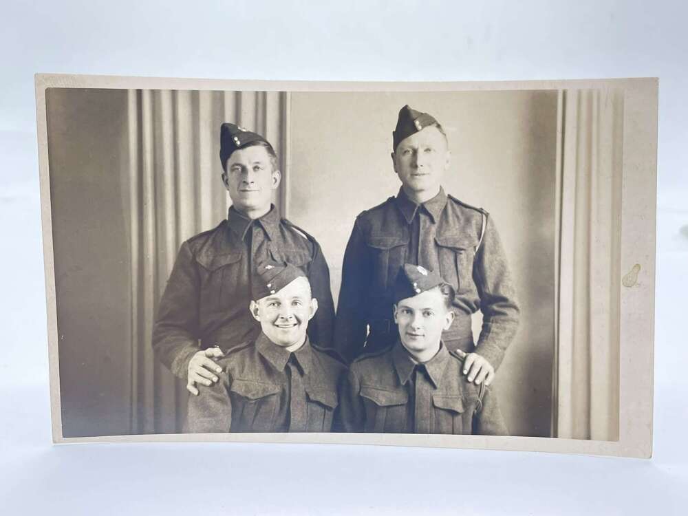 WW2 April 1941 British Army Royal Army Service Corps Group Photograph