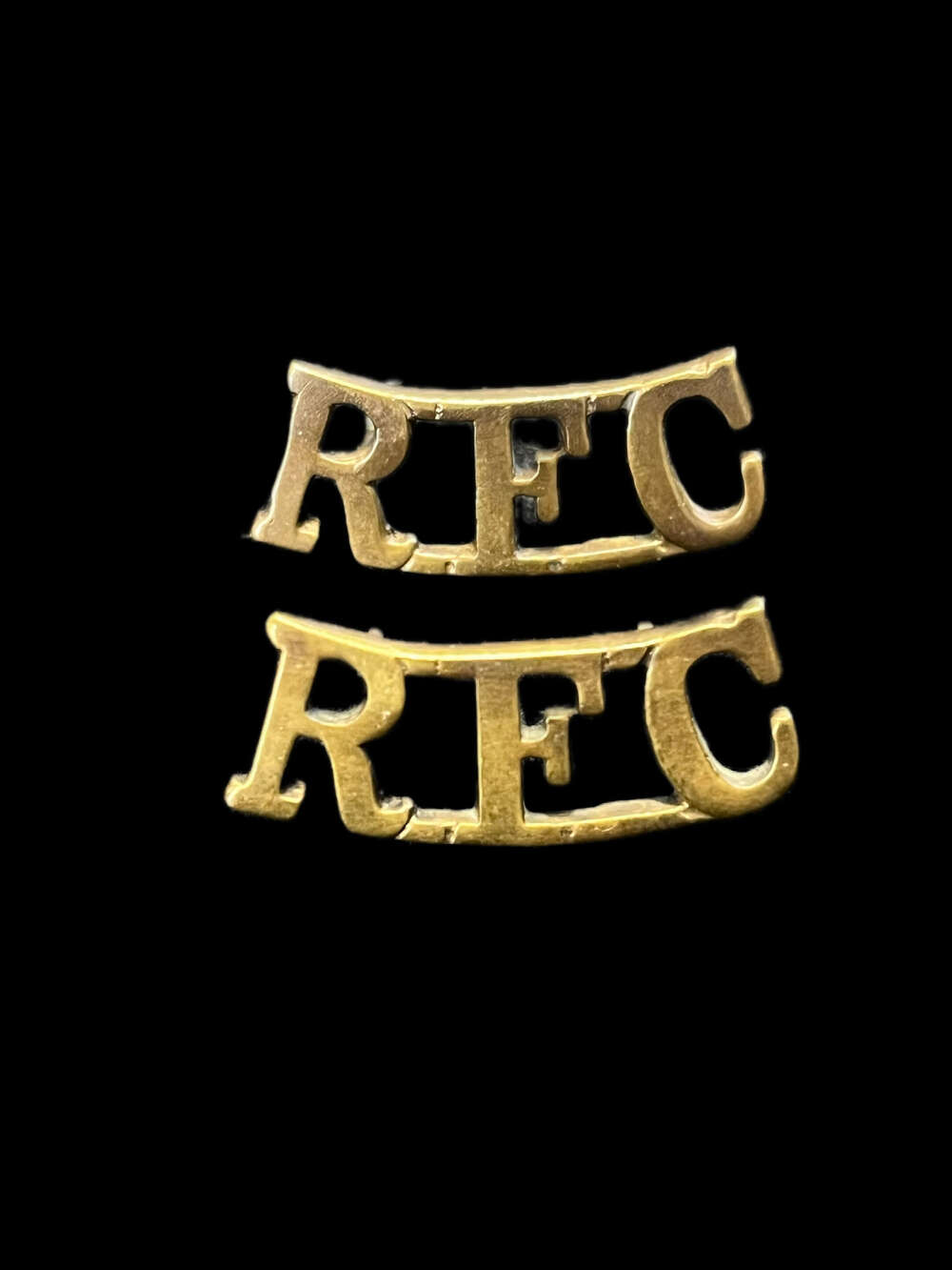 WW1 ROYAL FLYING CORPS SHOULDER TITLES